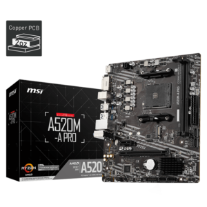 a520m-pro BOARD MSI A520M-A PRO DDR4