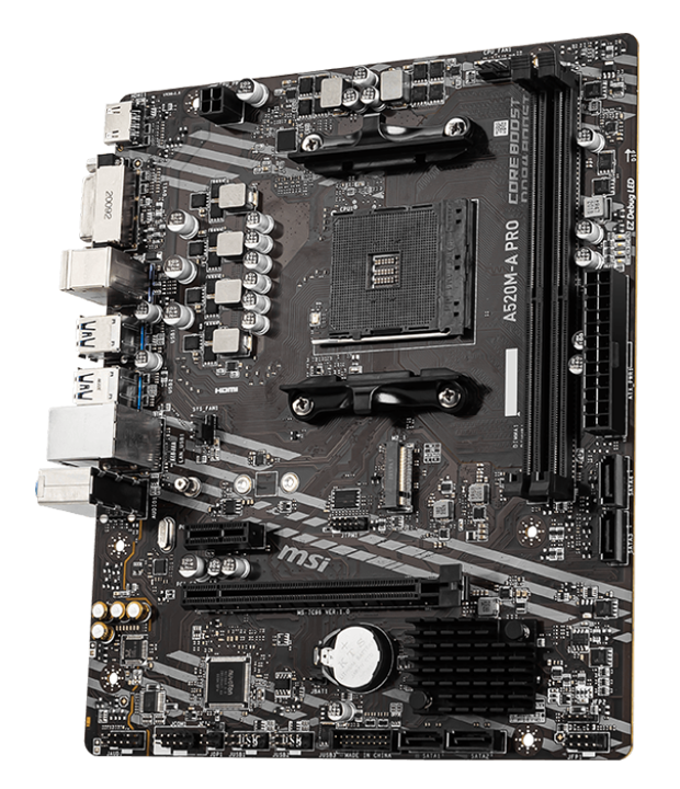BOARD MSI A520M-A PRO DDR4