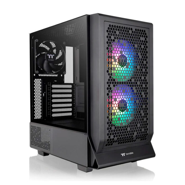 Gabinete Thermaltake Ceres 330 TG ARGB negro