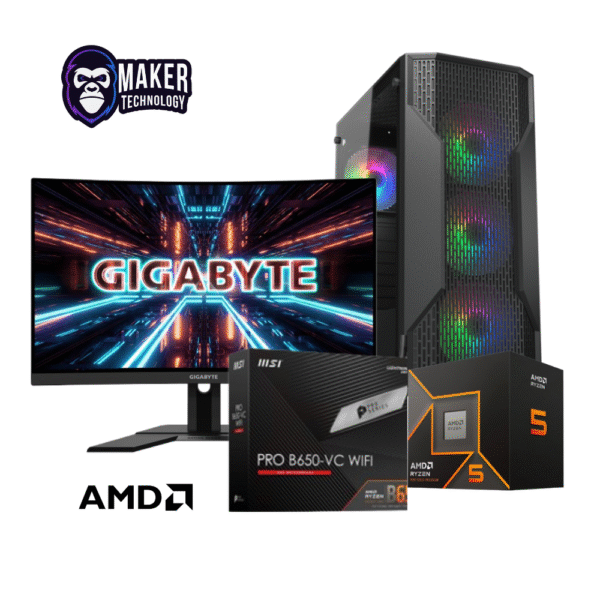 Agregar un subtítulo EQUIPO IRONCLAW AMD RYZEN 9600 512GB 16GB