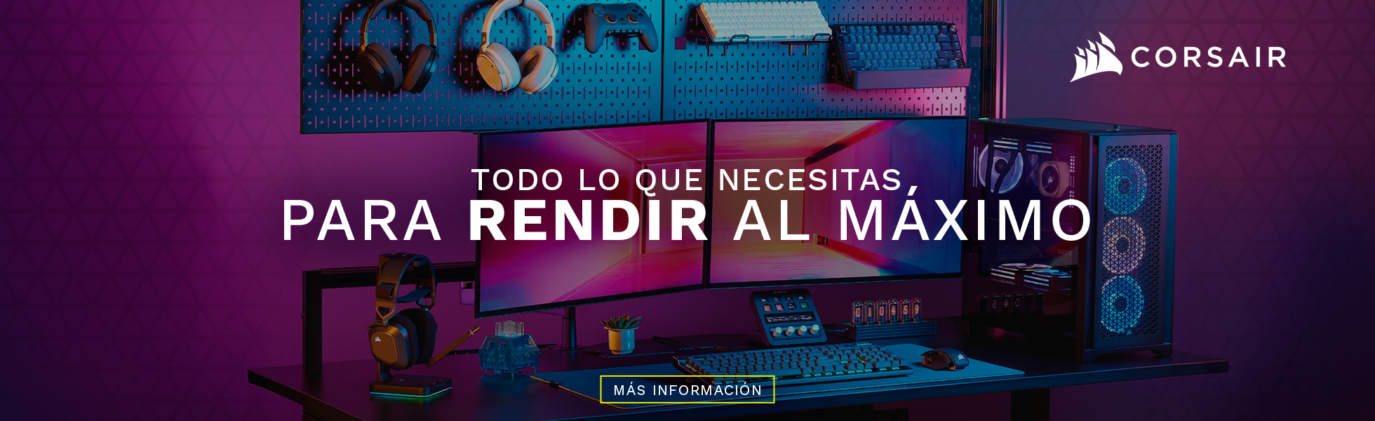 Corsair, Gamer, Setup, PC gamer Colombia, gabinete gamer