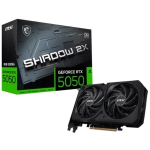 Tarjeta de video Nvidia Geforce Msi  RTX 5050 Shadow 2x OC 8GB