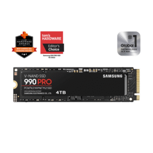 SSD NVME M.2 Samsung 990 Pro 4TB 4,0 7450MB/s