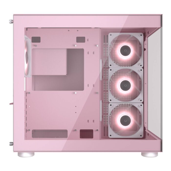 Gabinete Cougar FV150 RGB rosada FANS+4