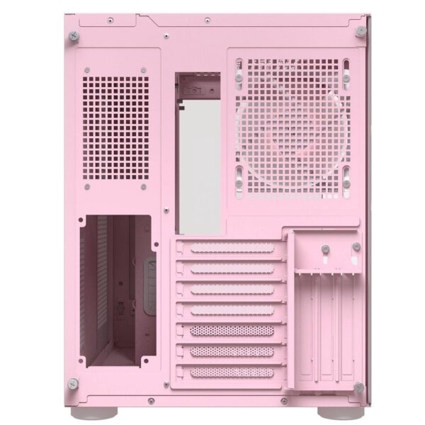 CHASIS COUGAR FV150RGB ROSADA + 4 FANS 4 Gabinete Cougar FV150 RGB rosada FANS+4