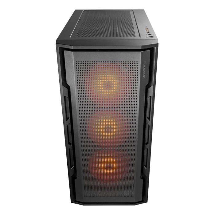 Gabinete Cougar uniface RGB negro Fans+4