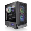 Gabinete Thermaltake Ceres 300TG ARGB negro