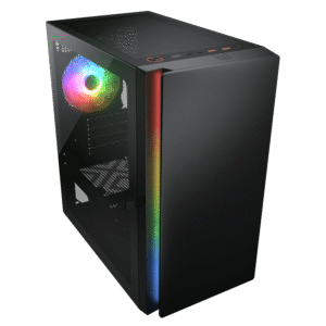 Gabinete Cougar purity+1  FAN ARGB (micro ATX)