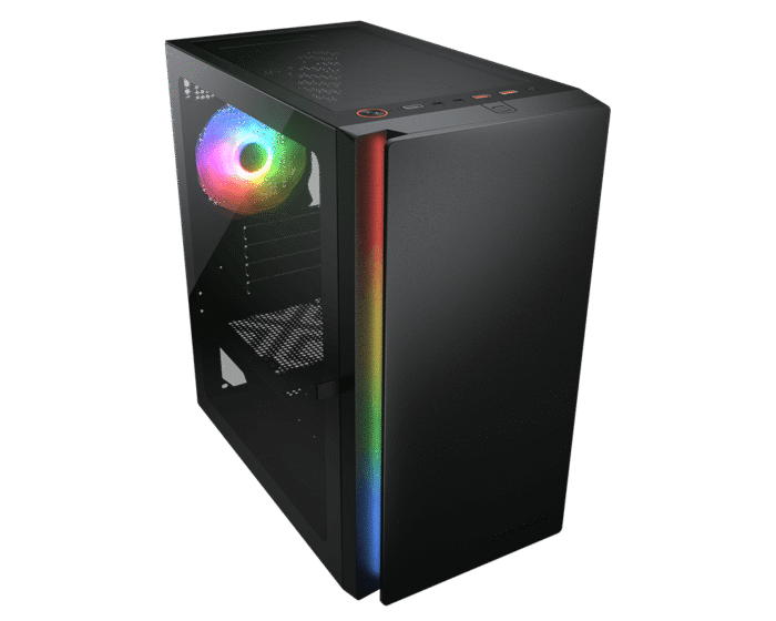 Gabinete Cougar purity+1  FAN ARGB (micro ATX)