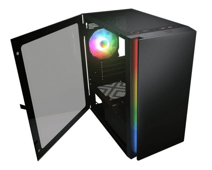 Gabinete Cougar purity+1  FAN ARGB (micro ATX)