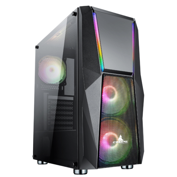 Gabinete Iceberg Turbo Z10 Fans+3 ARGB