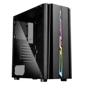 J&R BIONIC 1 Gabinete J&R Gamer Bionic Fans+1 ARGB