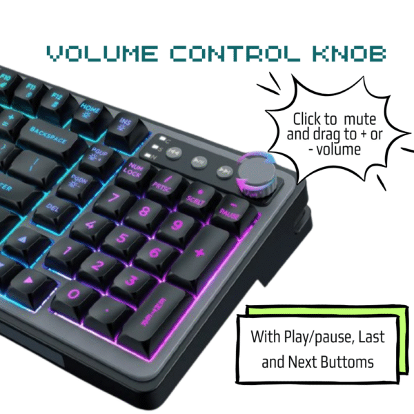 Combo teclado mouse gamer Trueque KW98 RGB