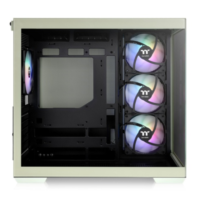 Gabinete Thermaltake view 380 TG ARGB Green