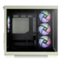 Gabinete Thermaltake view 380 TG ARGB Green