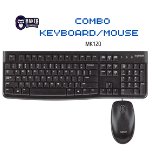 Combo teclado mouse Logitech MK120