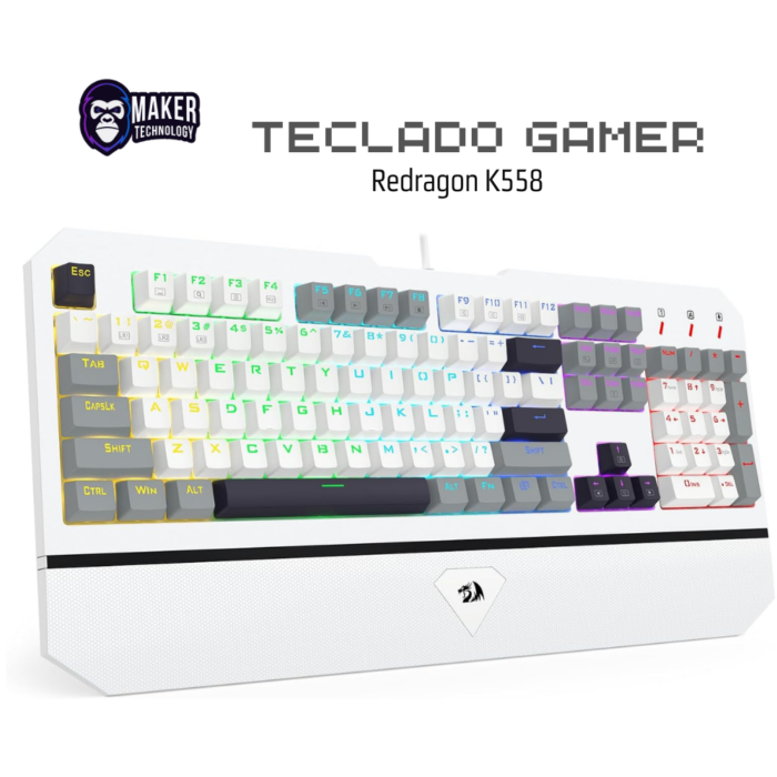 9695 Teclado Redragon Andromeda K558 RGB