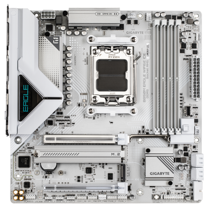 Board Gigabyte B850M Eagle Wifi6E ice