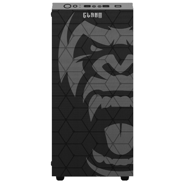 GABINETE-GAMER-ZILLA-CLANM-COD.-12106-1 Gabinete Gamer Zilla 4 Fans Argb