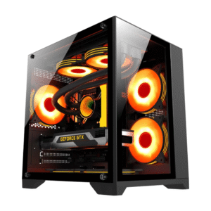 Gabinete Gamer Origami Ref GW045 Black