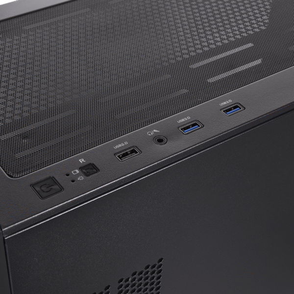 Gabinete E-ATX Thermaltake H390 TG ATGB + (750W 80 Plus Bronze)