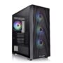 Gabinete E-ATX Thermaltake H390 TG ATGB + (750W 80 Plus Bronze)
