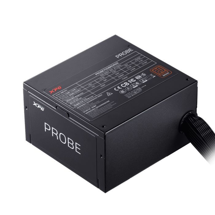 FUENTE XPG PROBE 600W 80 PLUS BRONZE