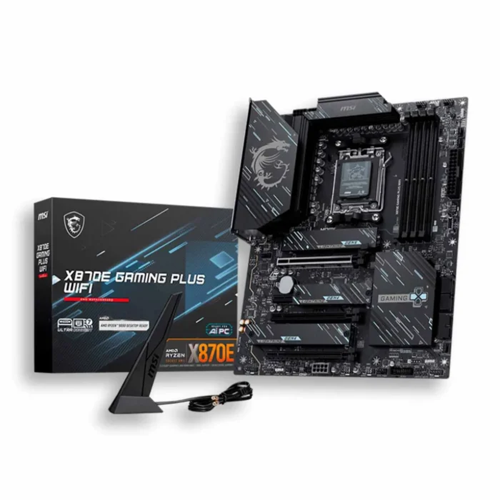 34322.1 Board Msi X870e Gaming Plus Wifi 4 Gpu Pci 5,0 4ddr5 Ryz