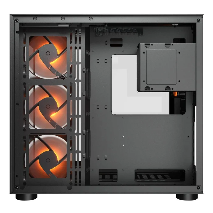 FV150_B_09 Gabinete Cougar FV150 RGB Negro Mid Tower ATX con Vidrio Templado