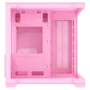 GABINETE-GAMER-GRODD-CANDY-CLANM-COD.-12553-4 Gabinete Gamer Grodd Candy Rosa Mid Tower Vidrio Templado