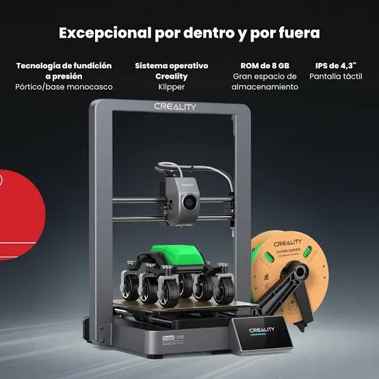 images (4) Impresora 3D Creality Ender 3 V3 FDM de Alta Velocidad
