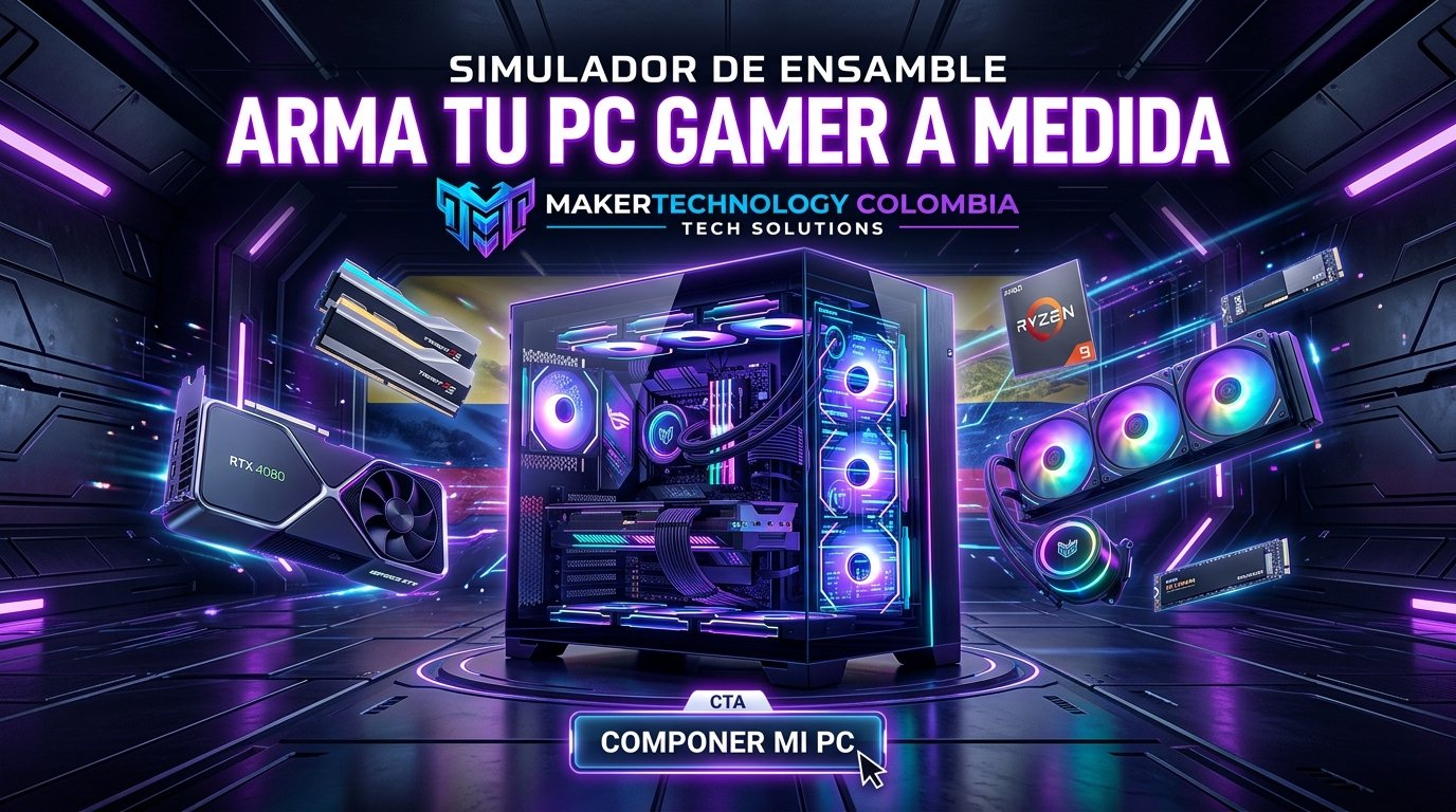 Simulador de Ensamble de PC Gamer